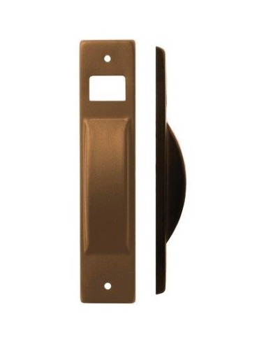 PLACCA AVVOLGITORE A SEMINCASSO VERNICIATA BRONZO MM 40X195