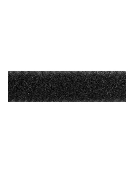 VELCRO ADESIVO TENDA FEMMINA NERO H.CM 2 MT 50