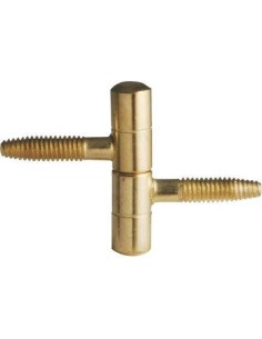 CERNIERA TIPO ANUBA ACCIAIO OTTONATO MM 14 PEZZI 10