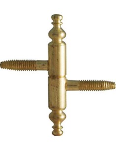 CERNIERA BAROCCO TIPO ANUBA ACCIAIO OTTONATO MM 14 PEZZI 10