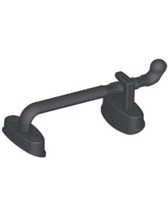 SOCCHIUDI PERSIANE BRUCO PLASTICA NERA REGISTRABILE MM 80,5/110,5