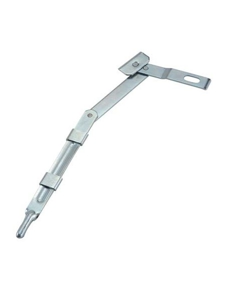 PALETTO A SALDARE A LEVA 305 COMBI ZINCATO 2 SNODI DOPPIA GUIDA PASSANTE MM 605