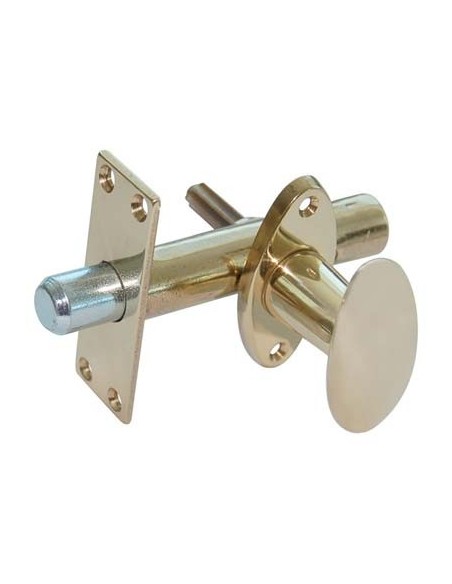 PALETTO NOTTE OTTONE LUCIDO MM 80+25X65 + INCONTRO MM 24X65