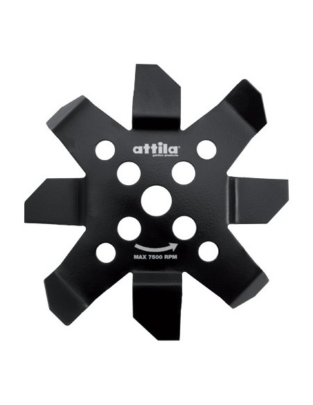 DISCO X DECESPUGLIATORE DENTI PIEGATI FORZA 8 ACCIAIO DENTI 8 D.MM 250 S.MM 3,0