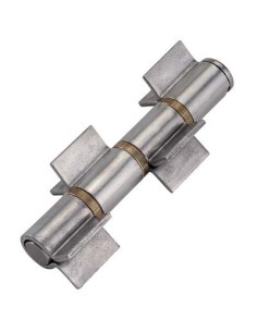 CERNIERA 4 ALI APERTE A SALDARE 135 COMBI PERNO SFILABILE E RONDELLE OTTONE MM 180