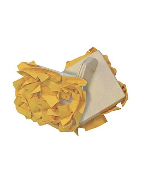 TAMPONE DECORATIVO T15 ITR BASE LEGNO QUADRA CM 15X15