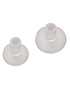 VENTOSA + GAMBO PVC TRASPARENTE G.MM 6X12 D.MM 20 CF - PZ 200